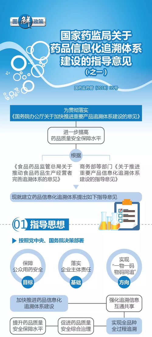 《國家藥監局關于藥品信息化追溯體系建設的指導意見》圖解與信息咨詢服務詳解